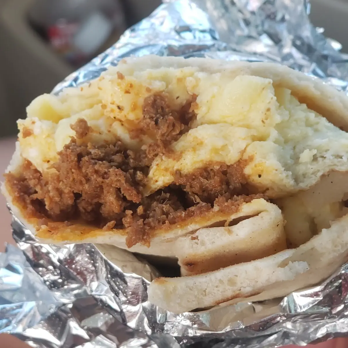 Chorizo Breakfast Burrito