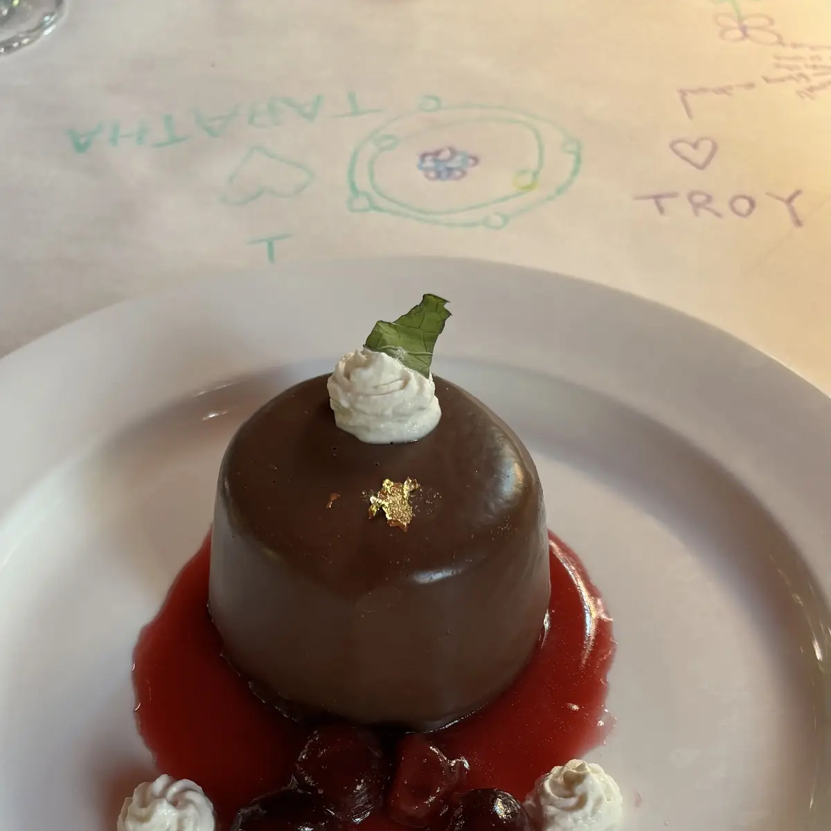 Bavarian Dark Chocolate Crème