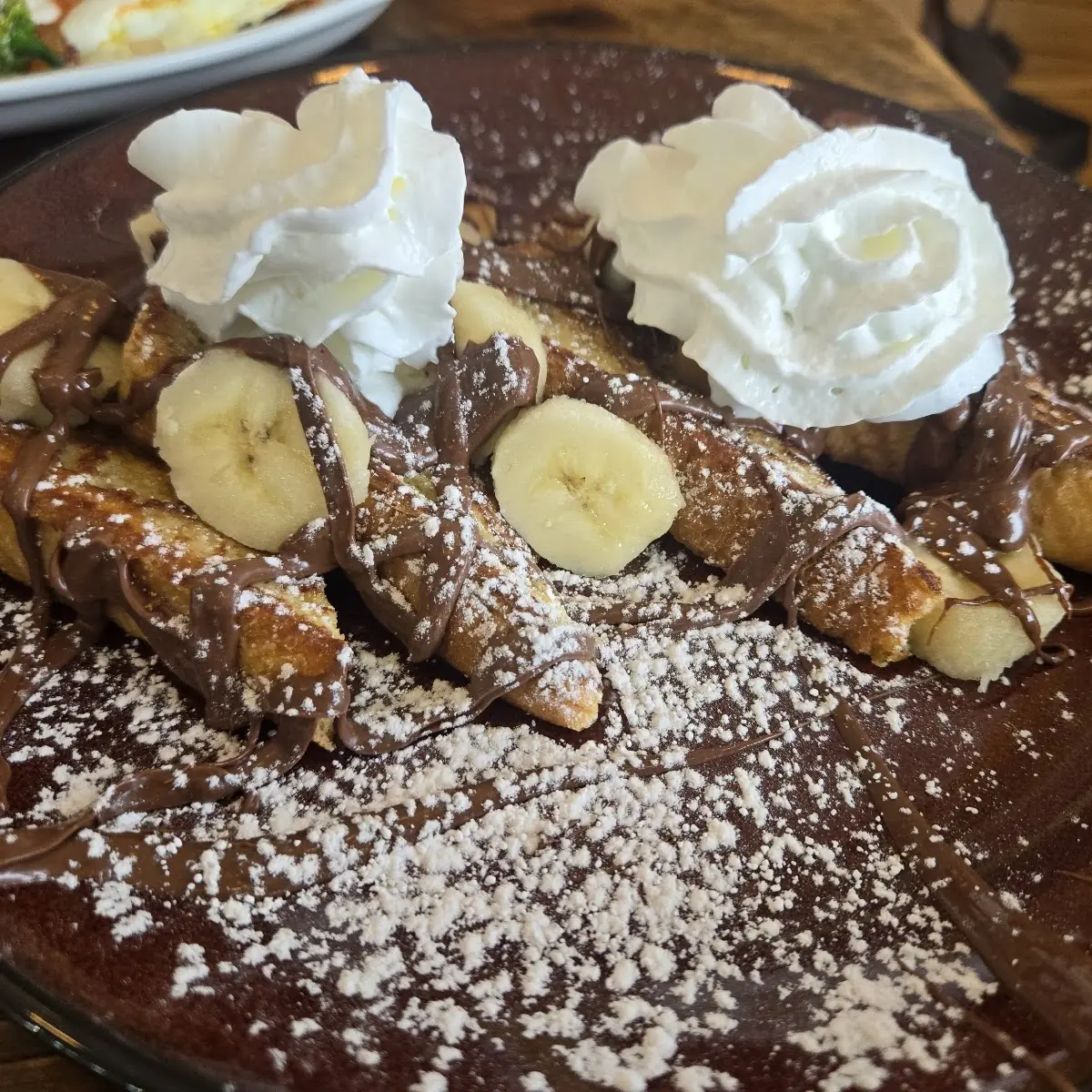 Nutella and Banana Pancakes