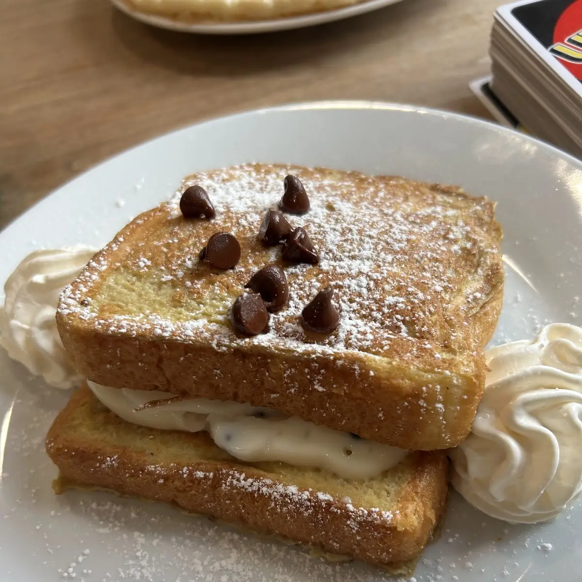 Cannoli Stuffed French Toast