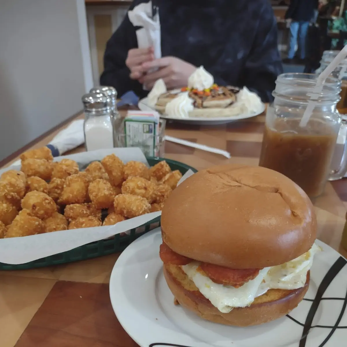 Spicy Egg Breakfast Sandwich