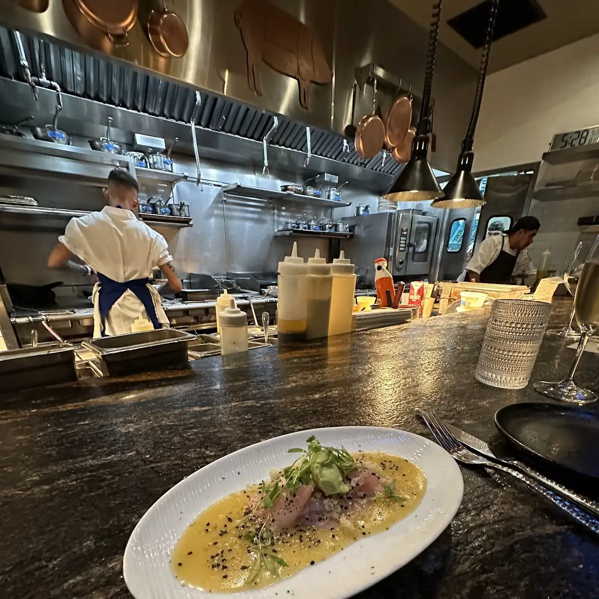 Japanese Hamachi Sashimi