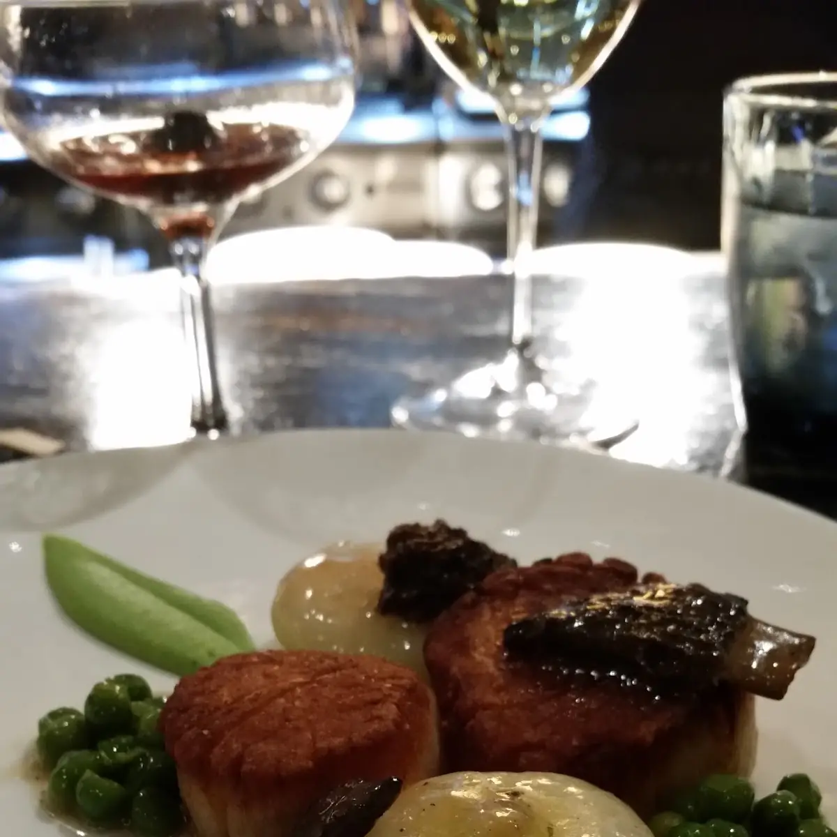 Seared East Coast Diver Scallops