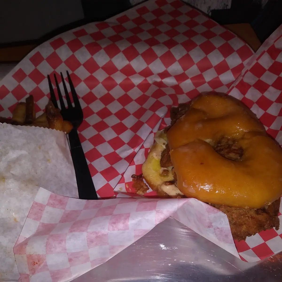Donut Chicken Sandwich
