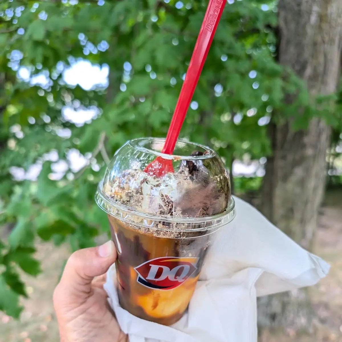 Brownie Caramel Sundae