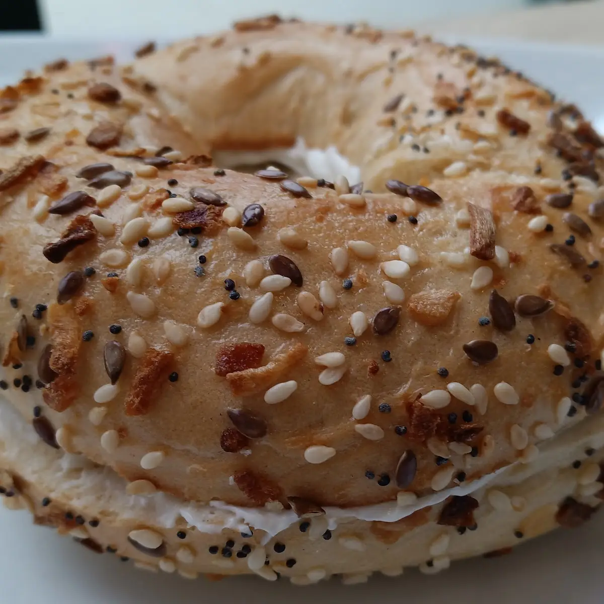 Everything Bagel with Philadelphia Cream Cheese