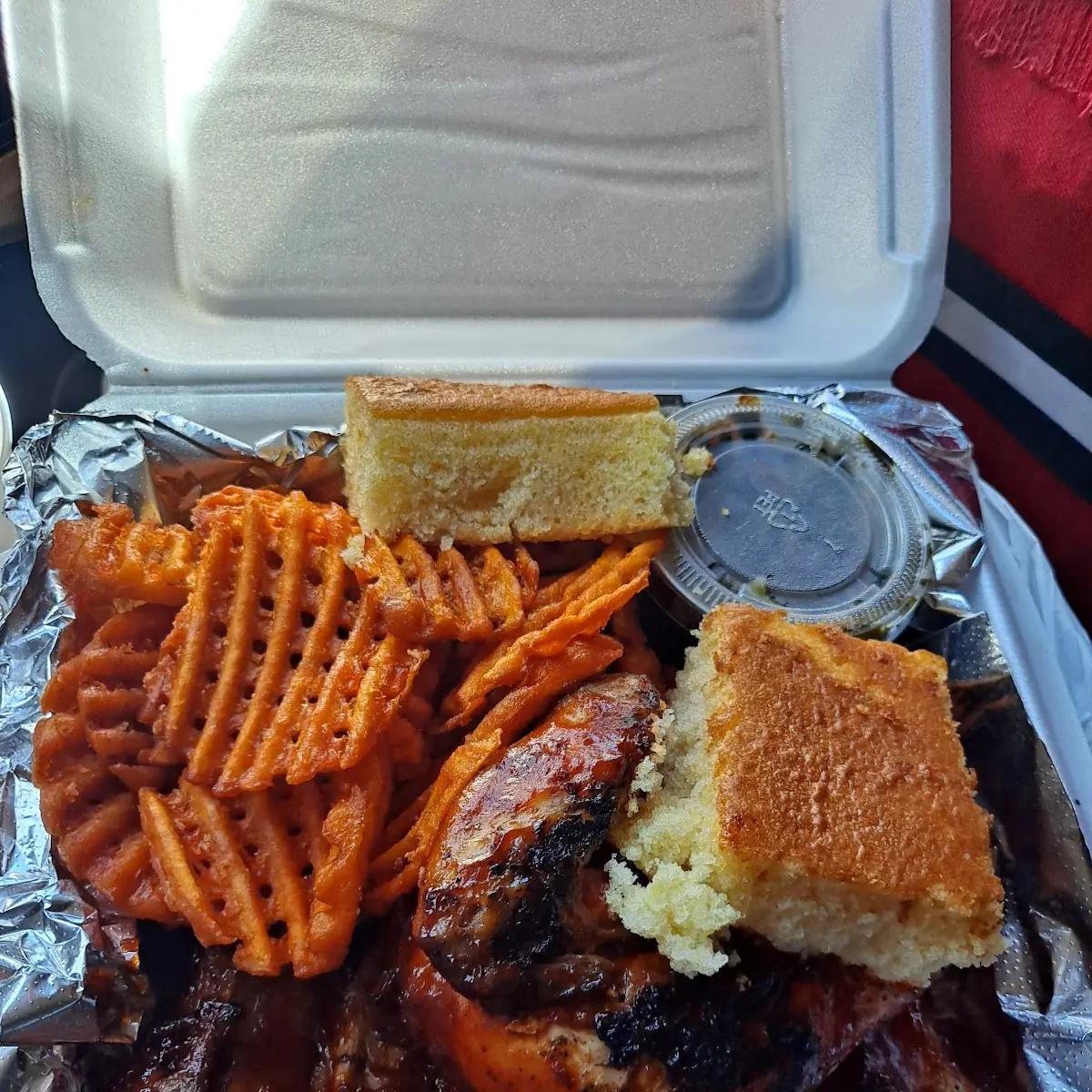 BBQ Pork and Half Chicken