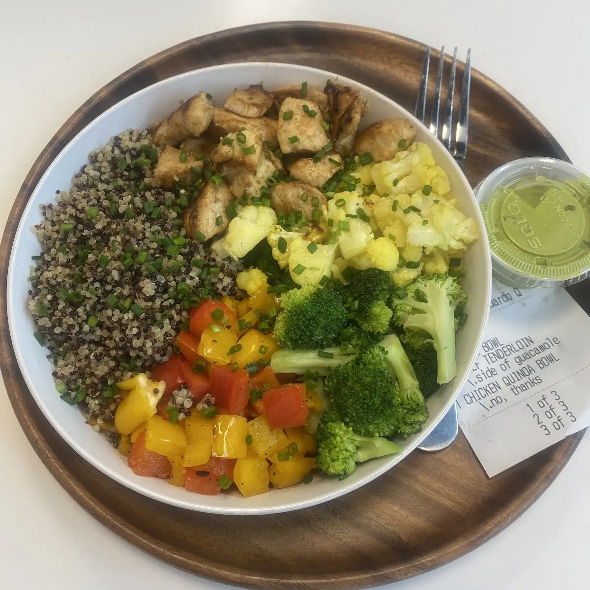 Quinoa Chicken Bowl
