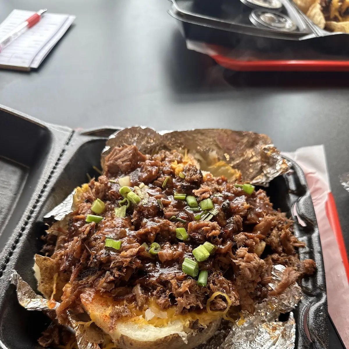 Brisket Loaded Baked Potato