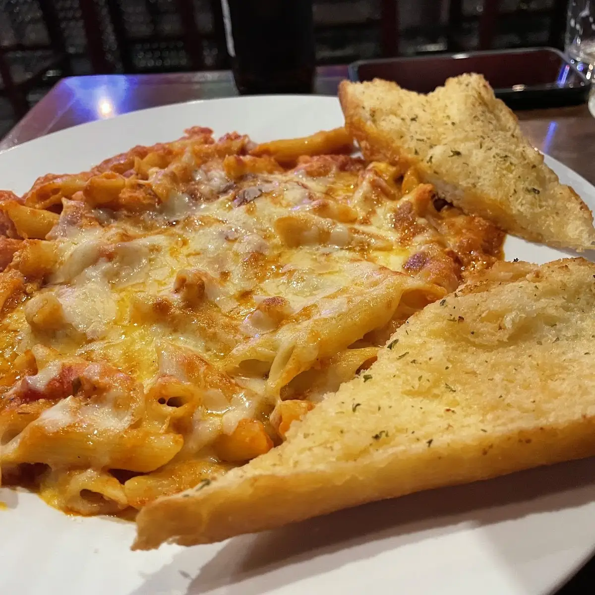 Three Cheese Baked Ziti