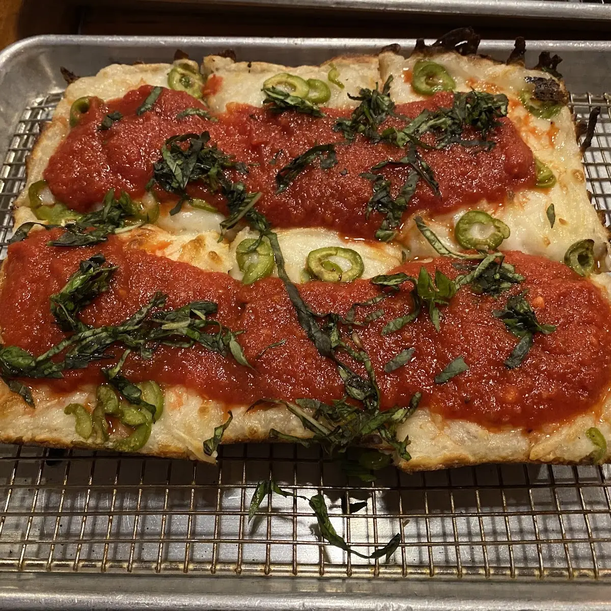 Deep Dish with Vegan Cheese