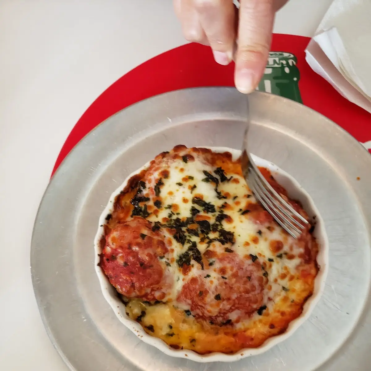 Meatball Parmigiana