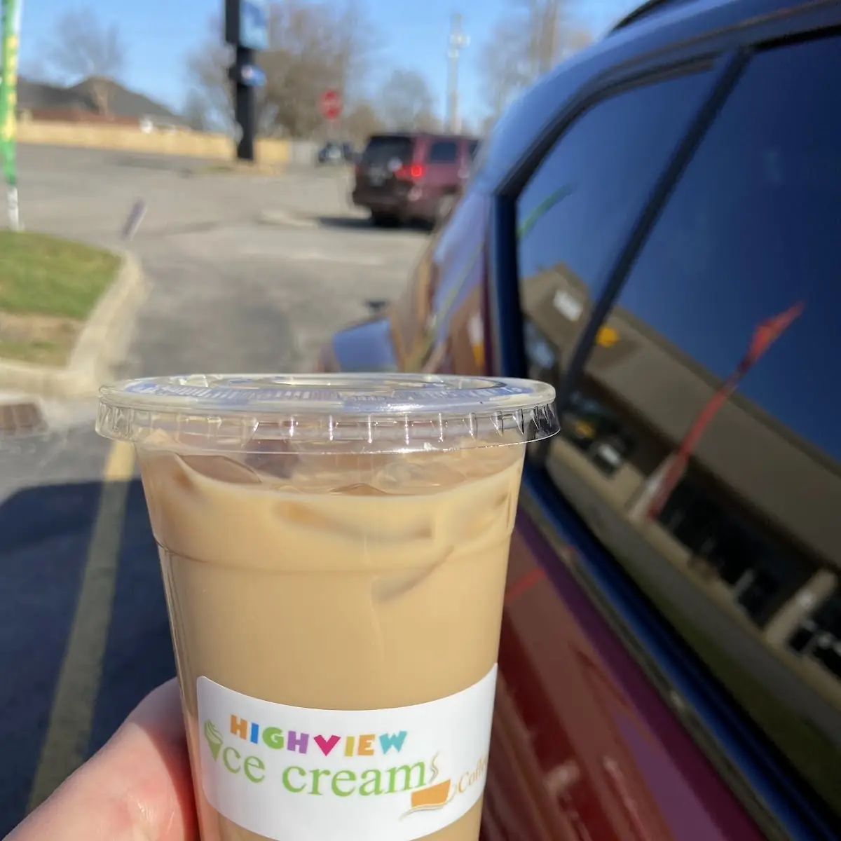 Iced Caramel Latte