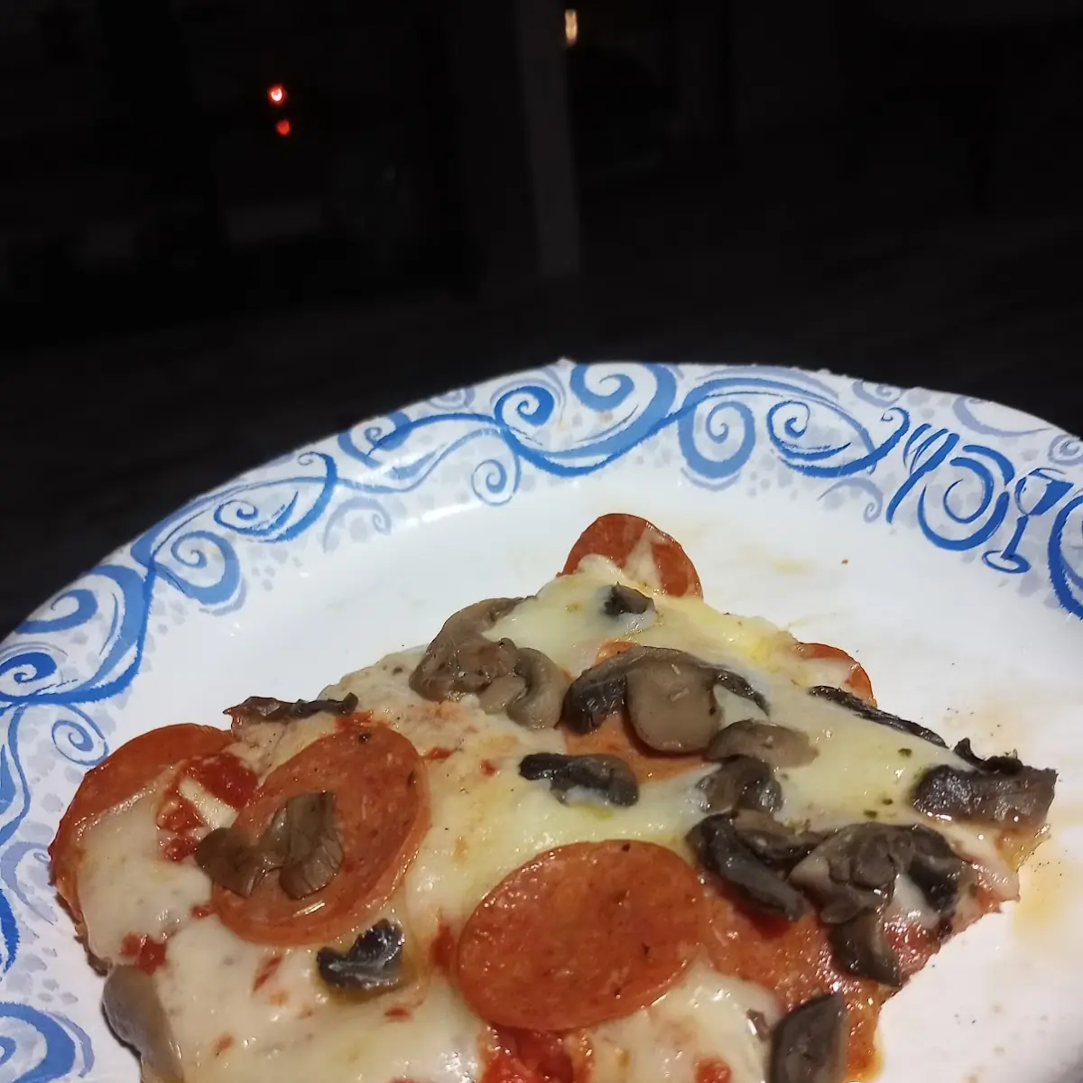 Pepperoni and Mushroom Pizza
