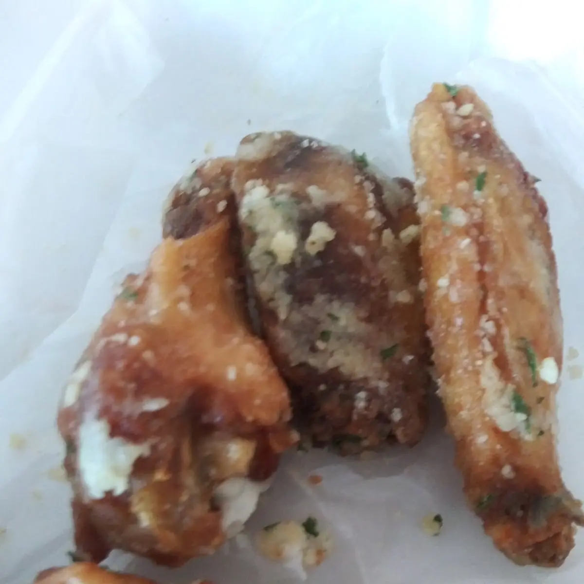 Garlic Parmesan Wings
