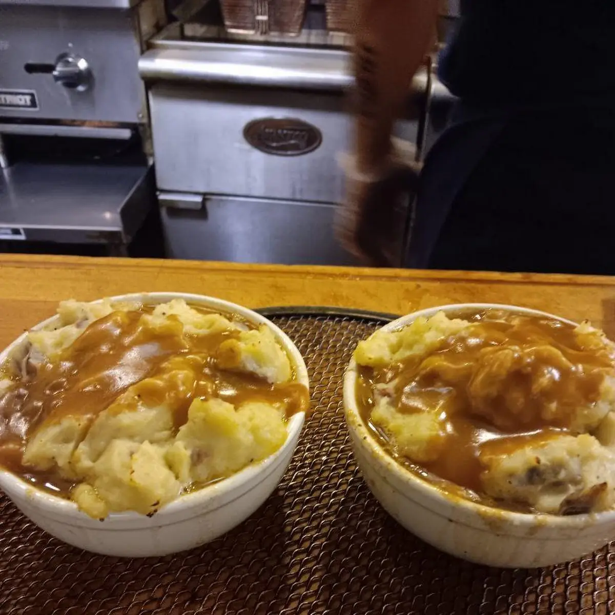 Turkey Potter w Stuffing & Mashed Potatoes