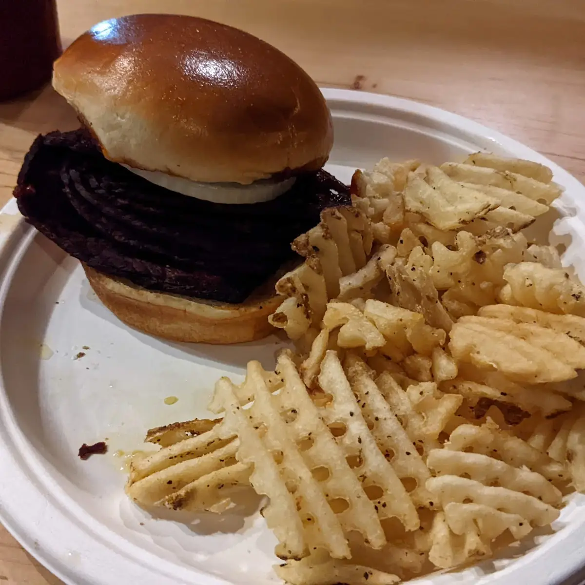 BBQ Brisket Sandwich