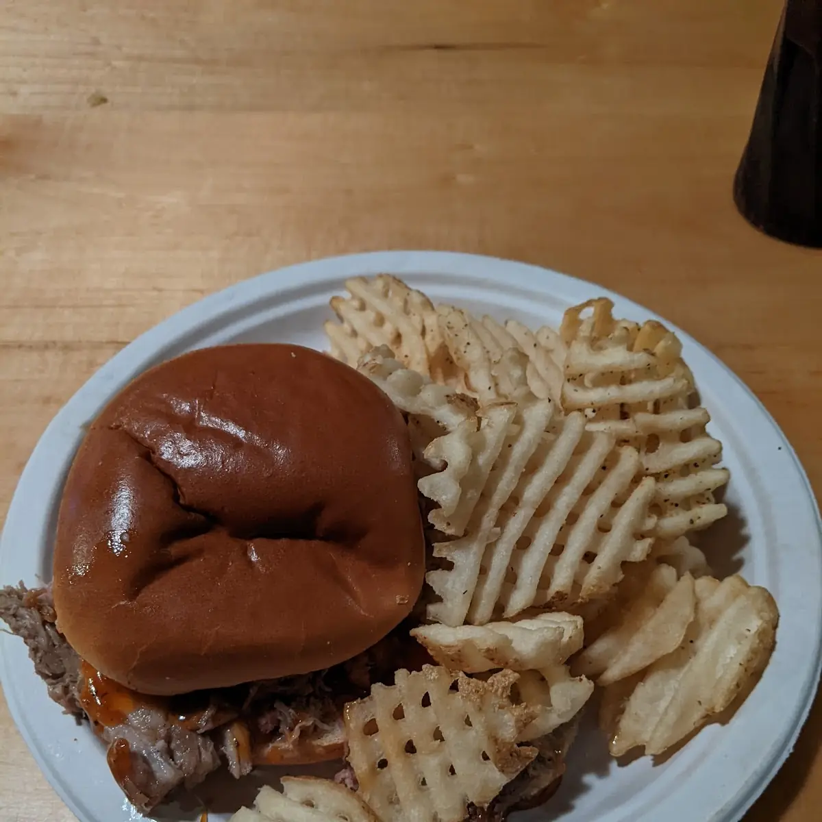 Pulled Pork Sandwich Platter