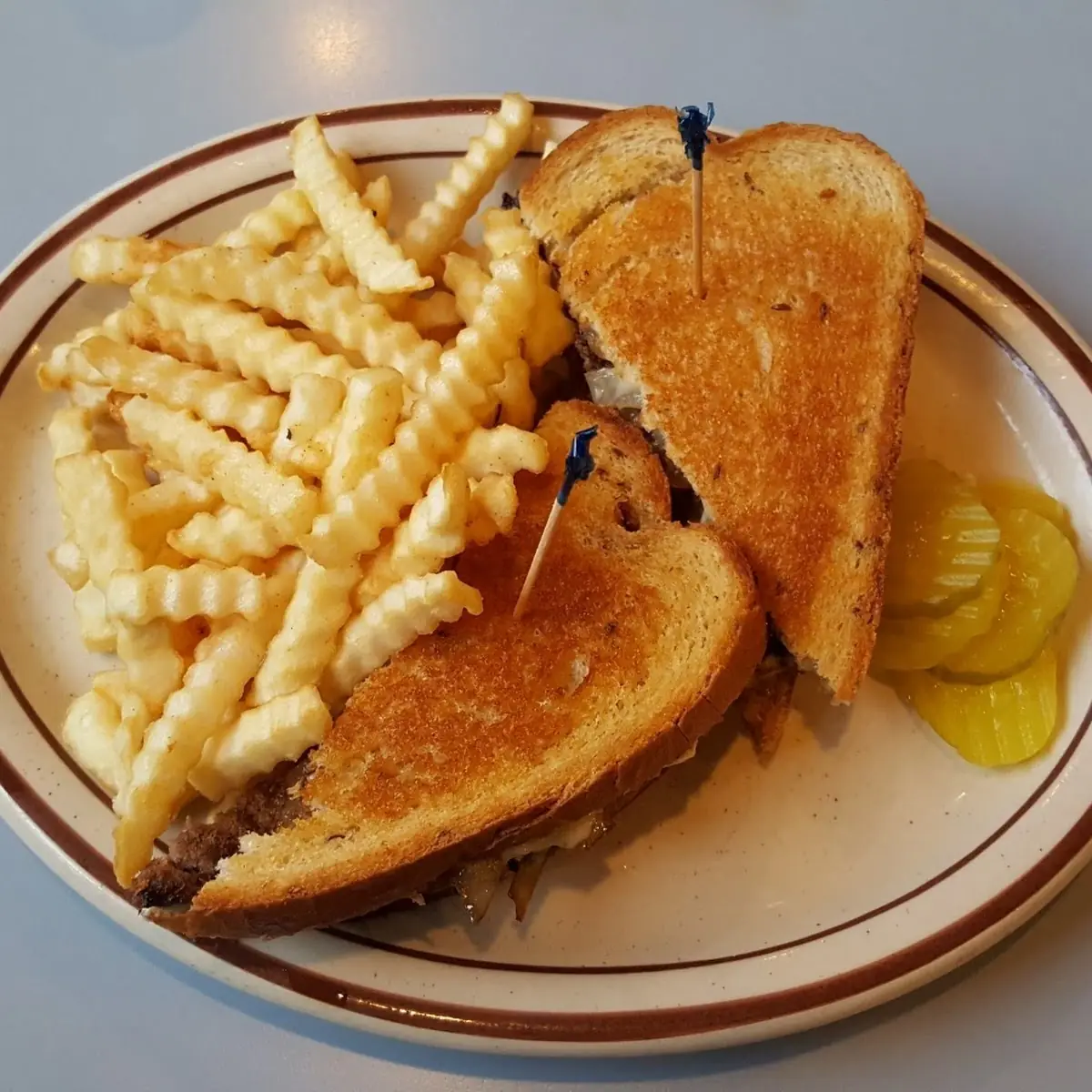 French Dip Sandwich with Fries