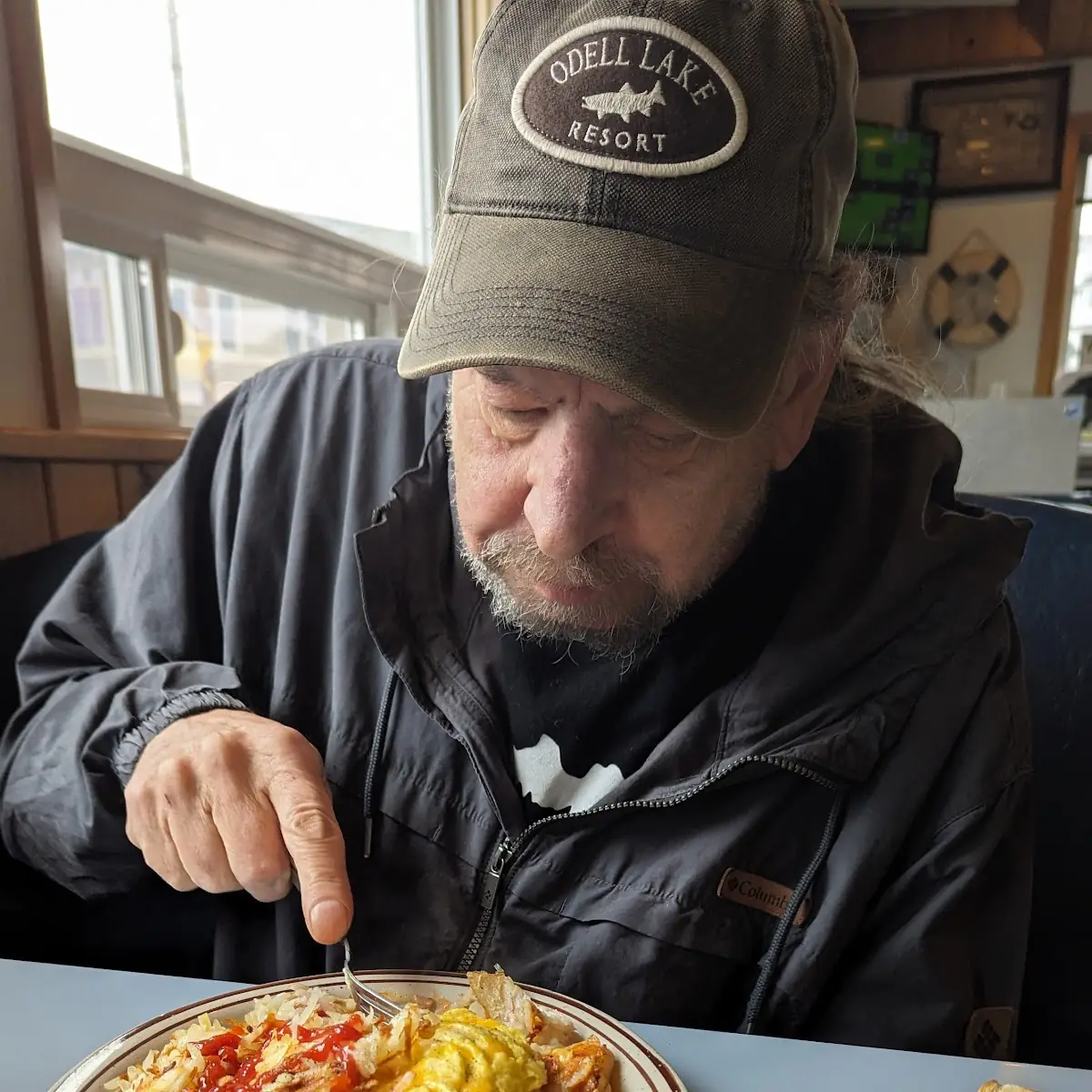 Seafood Omelette
