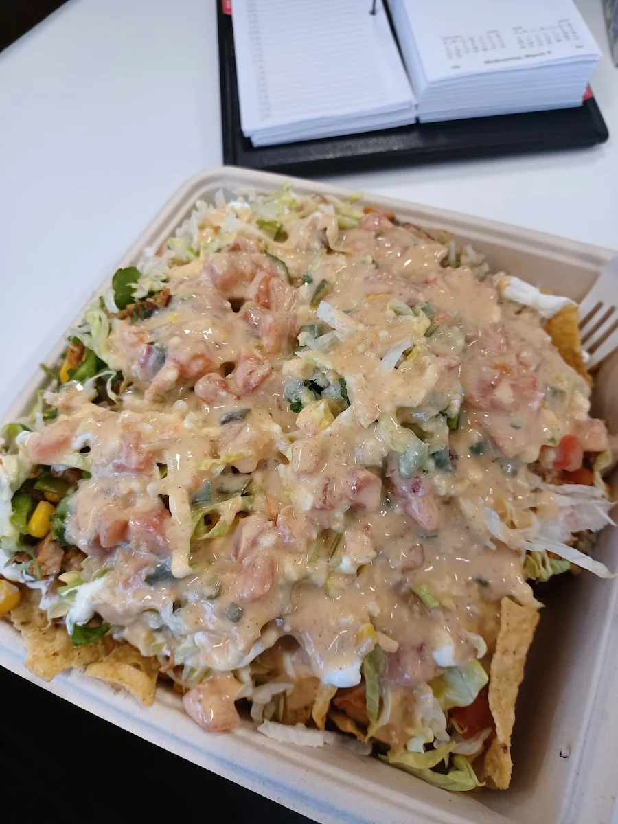 Loaded Chicken Nachos