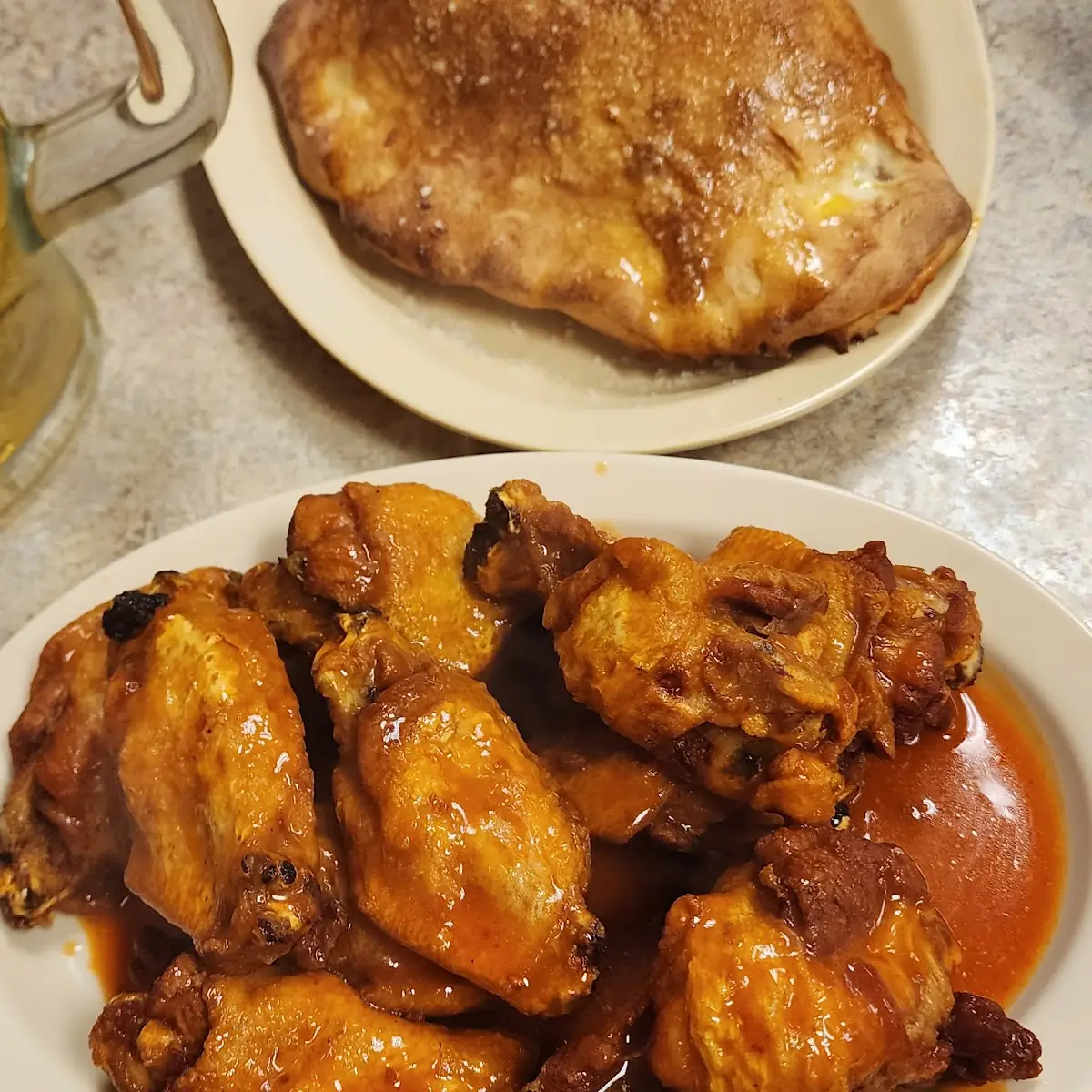Mild Buffalo & Meat Lovers Calzone