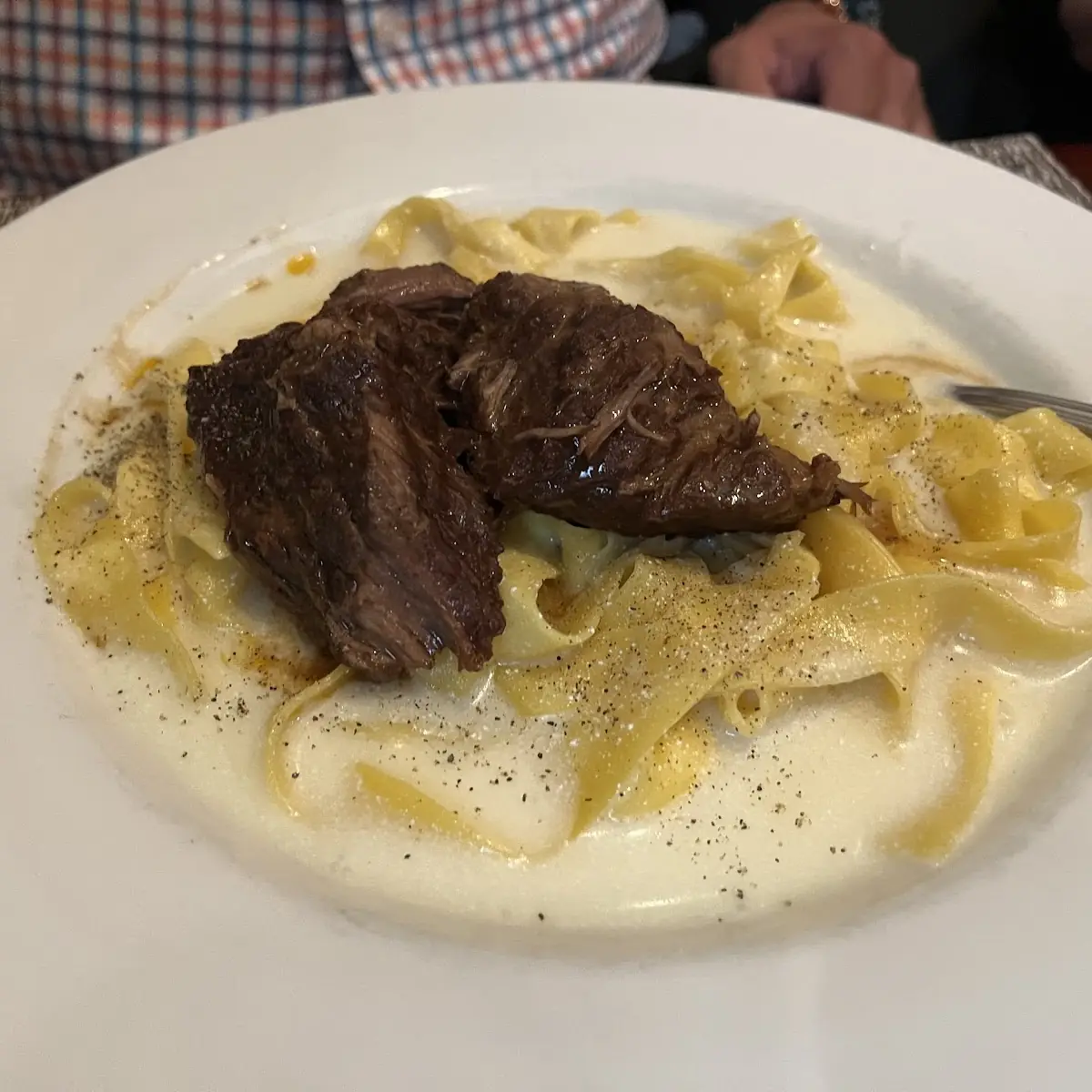 Beef Short Ribs Cacio Pepe