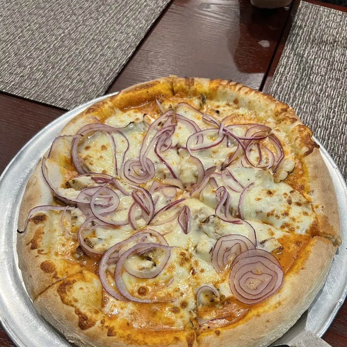Drunken Chicken Pizza