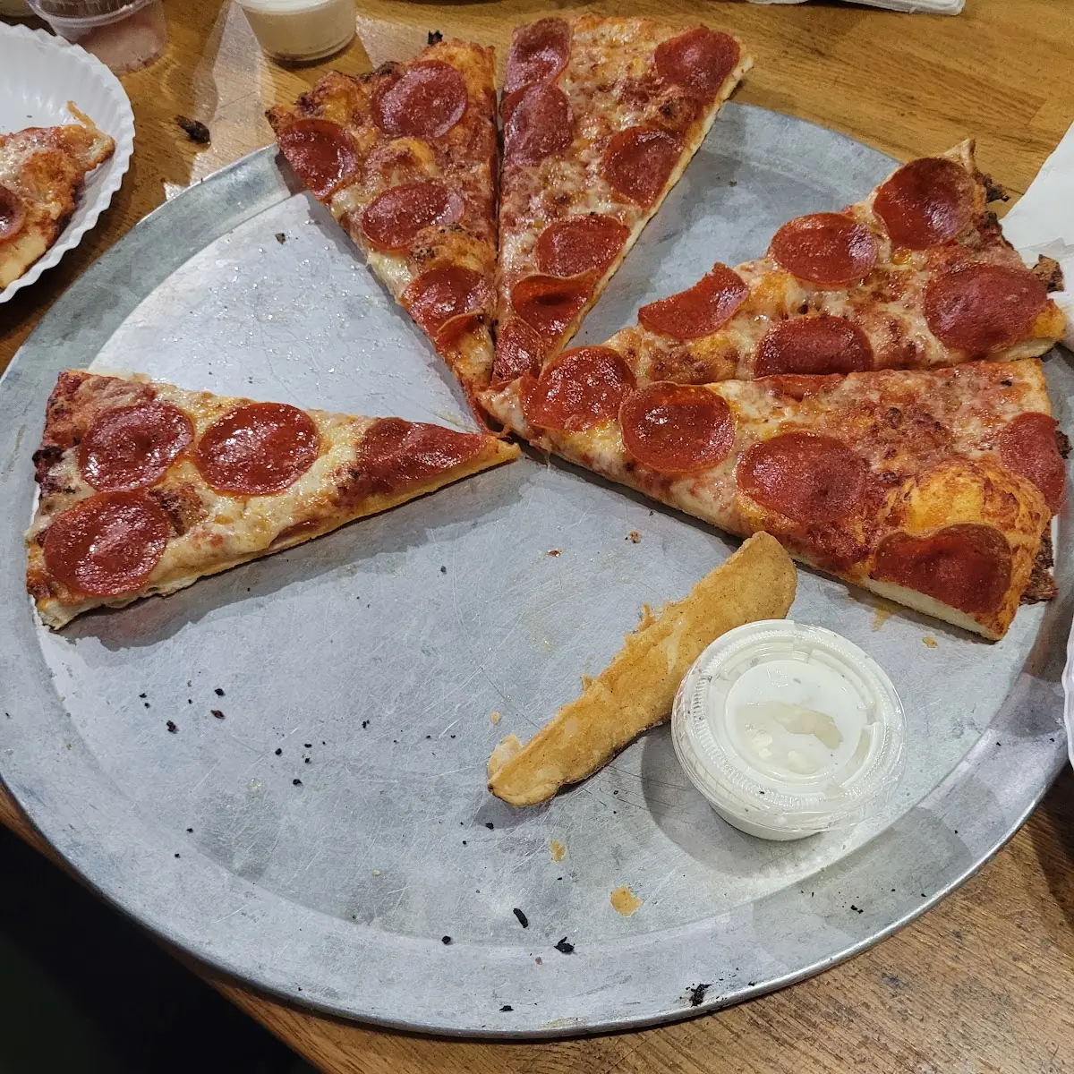 Thin Crust Pepperoni Pizza