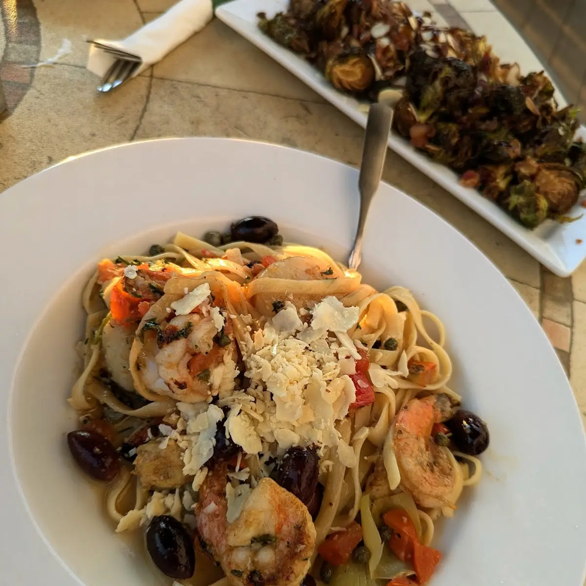 Summer Seafood Trio Pasta