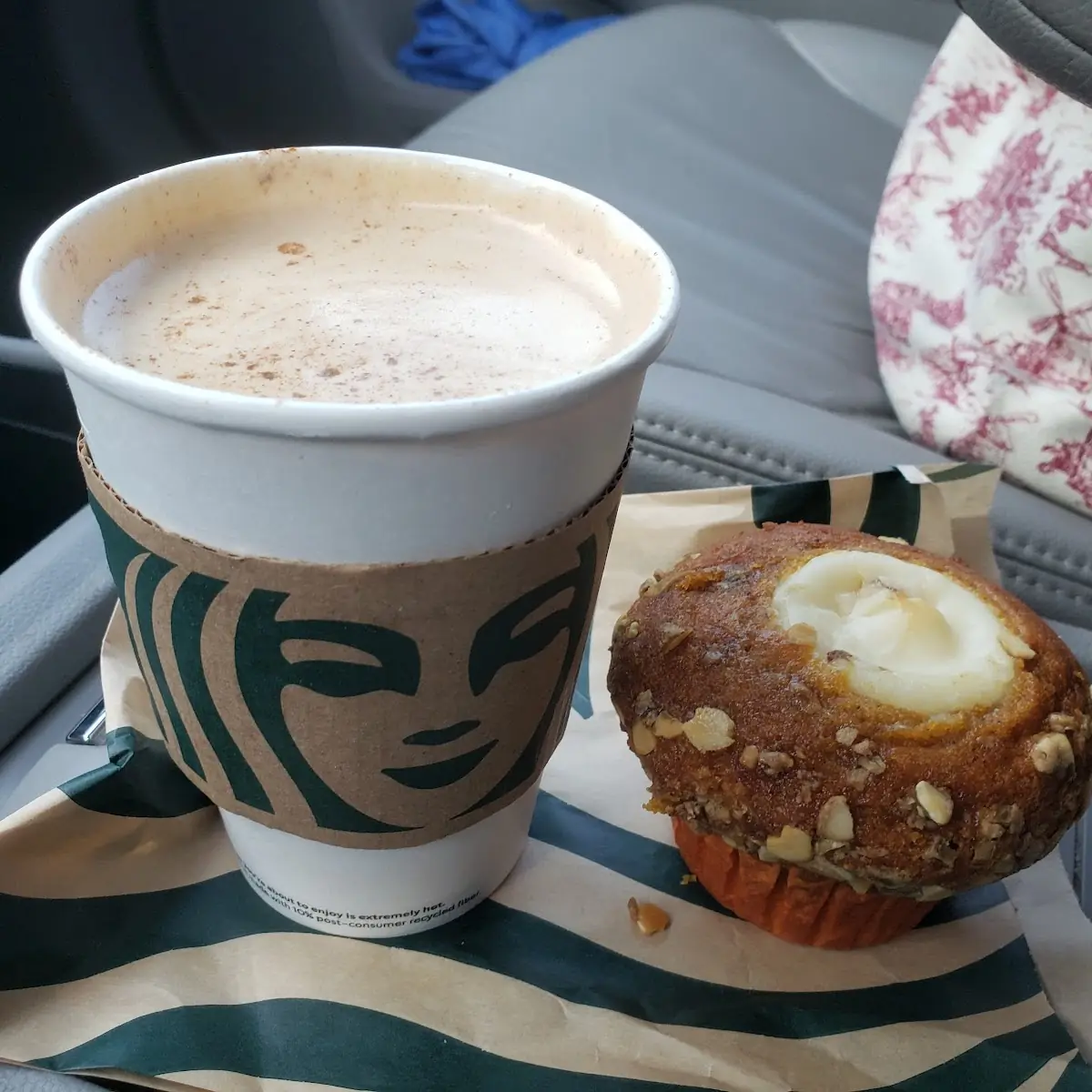 Pumpkin Spice Latte Pumpkin Cream Cheese Muffin