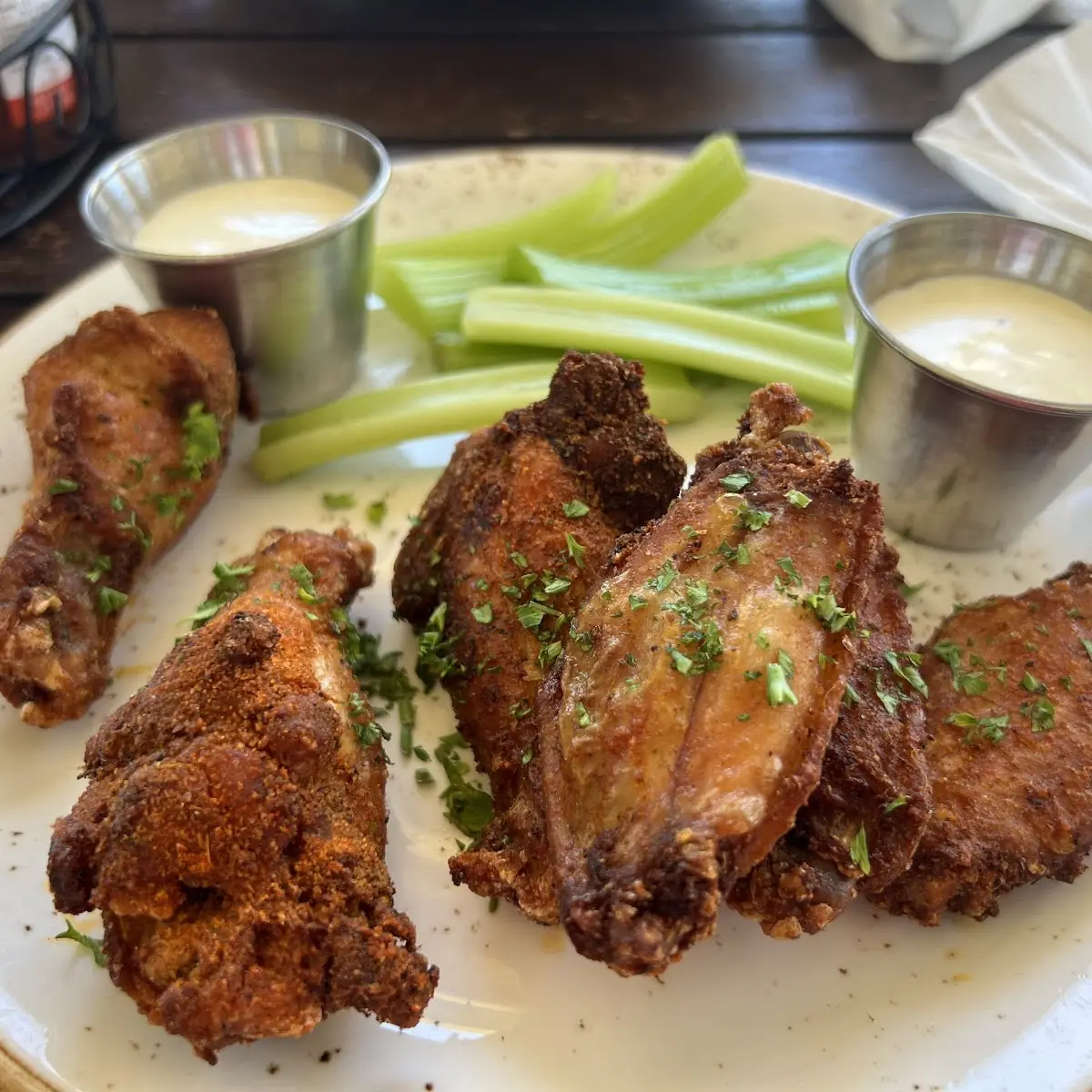 Chicken Wings & Celery