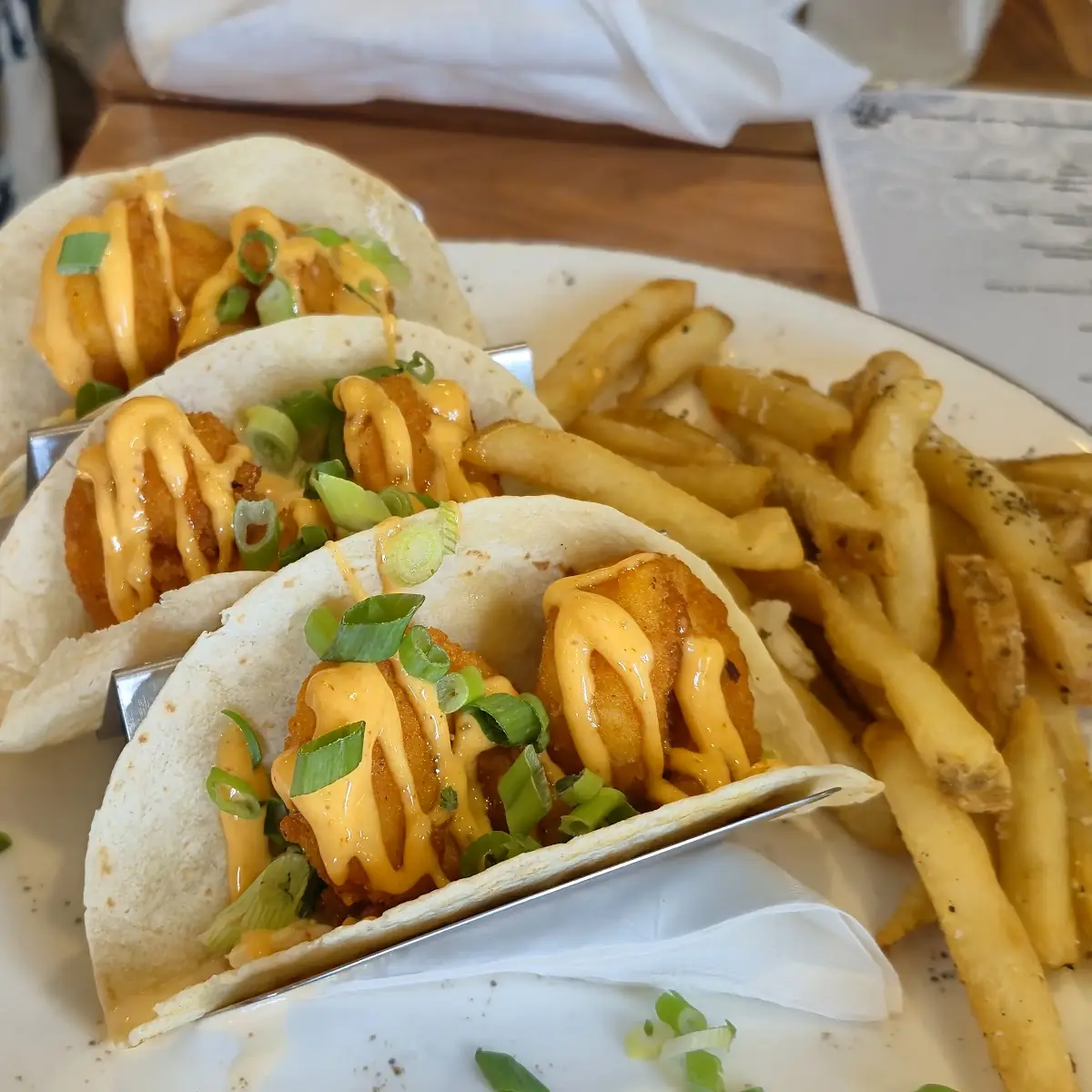 Spicy Shrimp Tacos