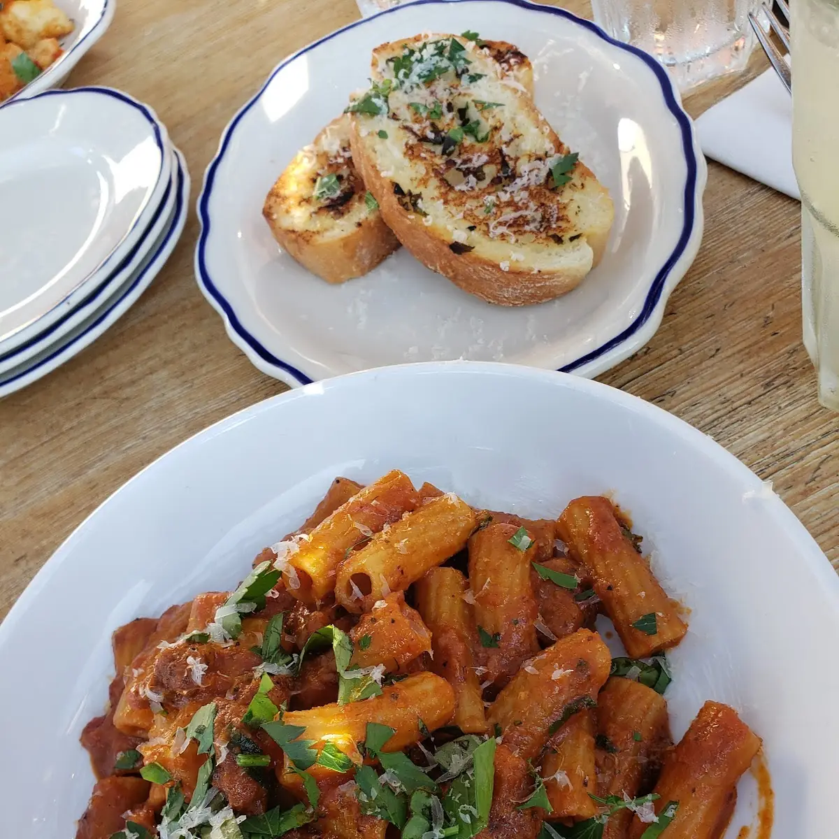 Spaghetti & Meatballs Rigatoni Bolognese