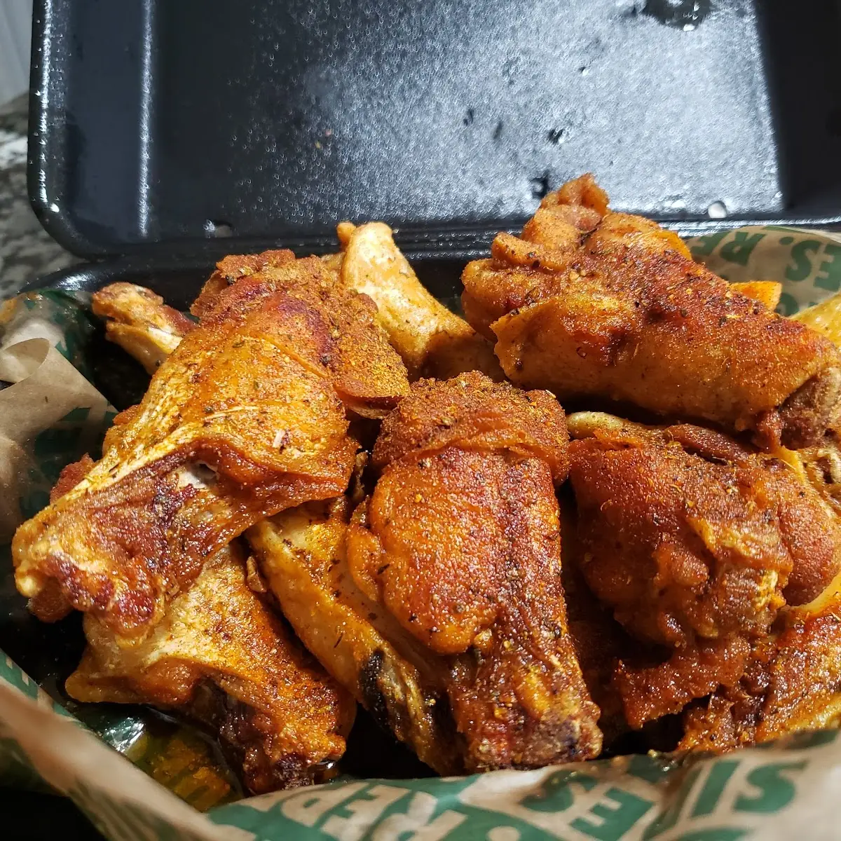 Louisiana Rub Wings