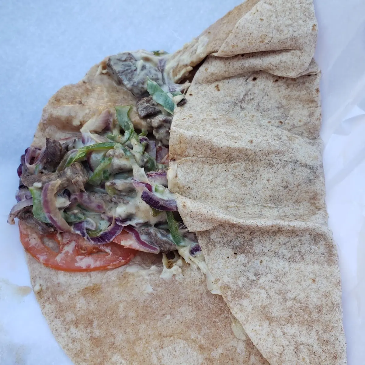 Steak and Cheese Wrap
