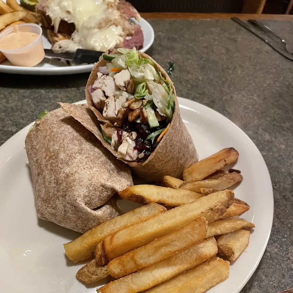 Cranberry Chicken Wrap
