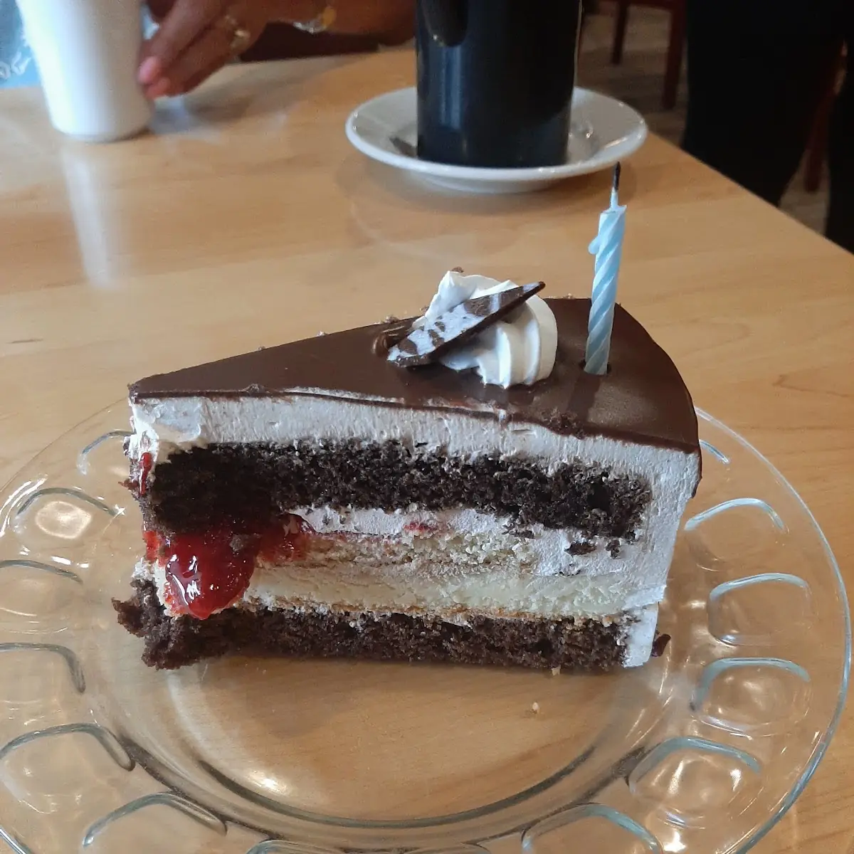 Free Birthday Cake Slice