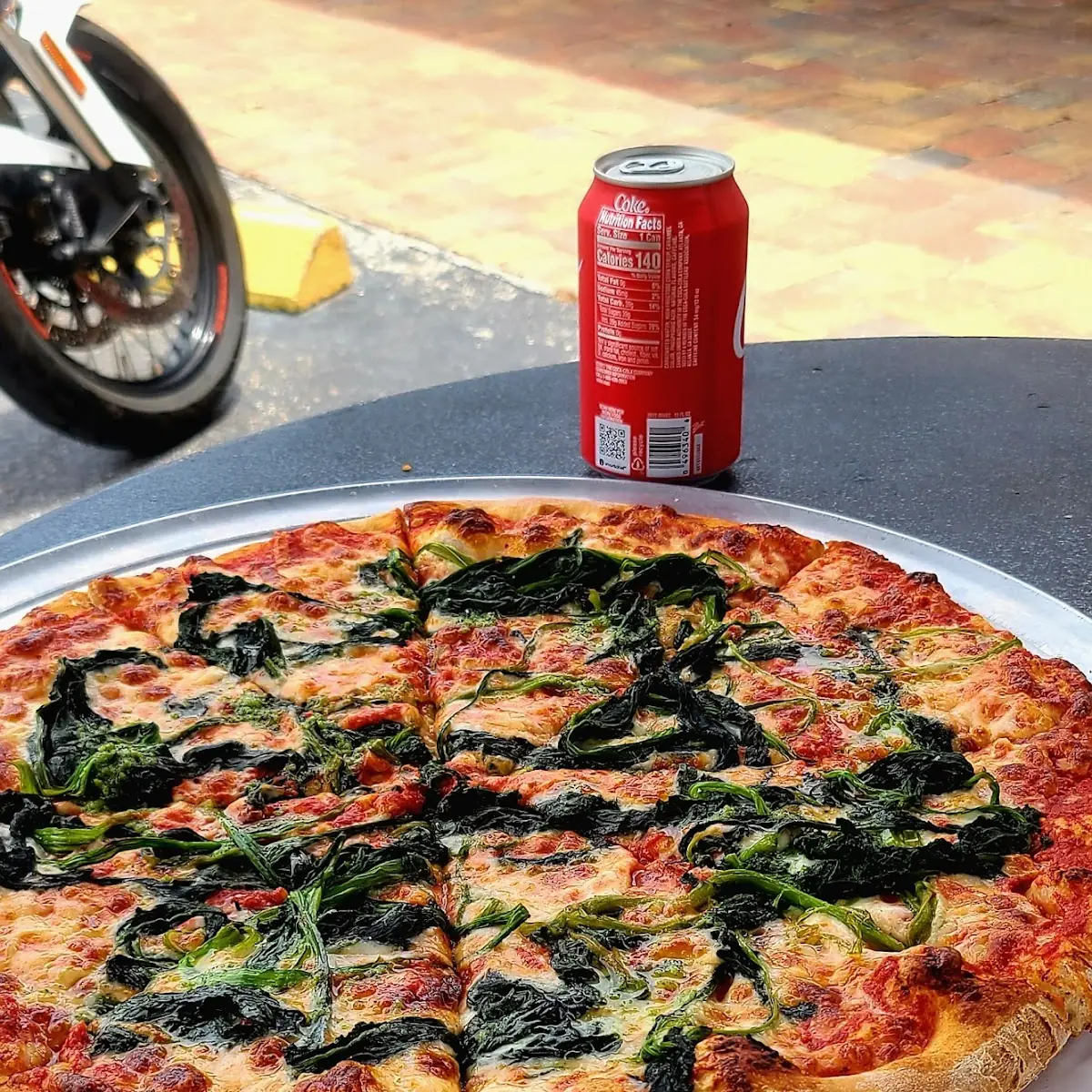 Spinach Pizza