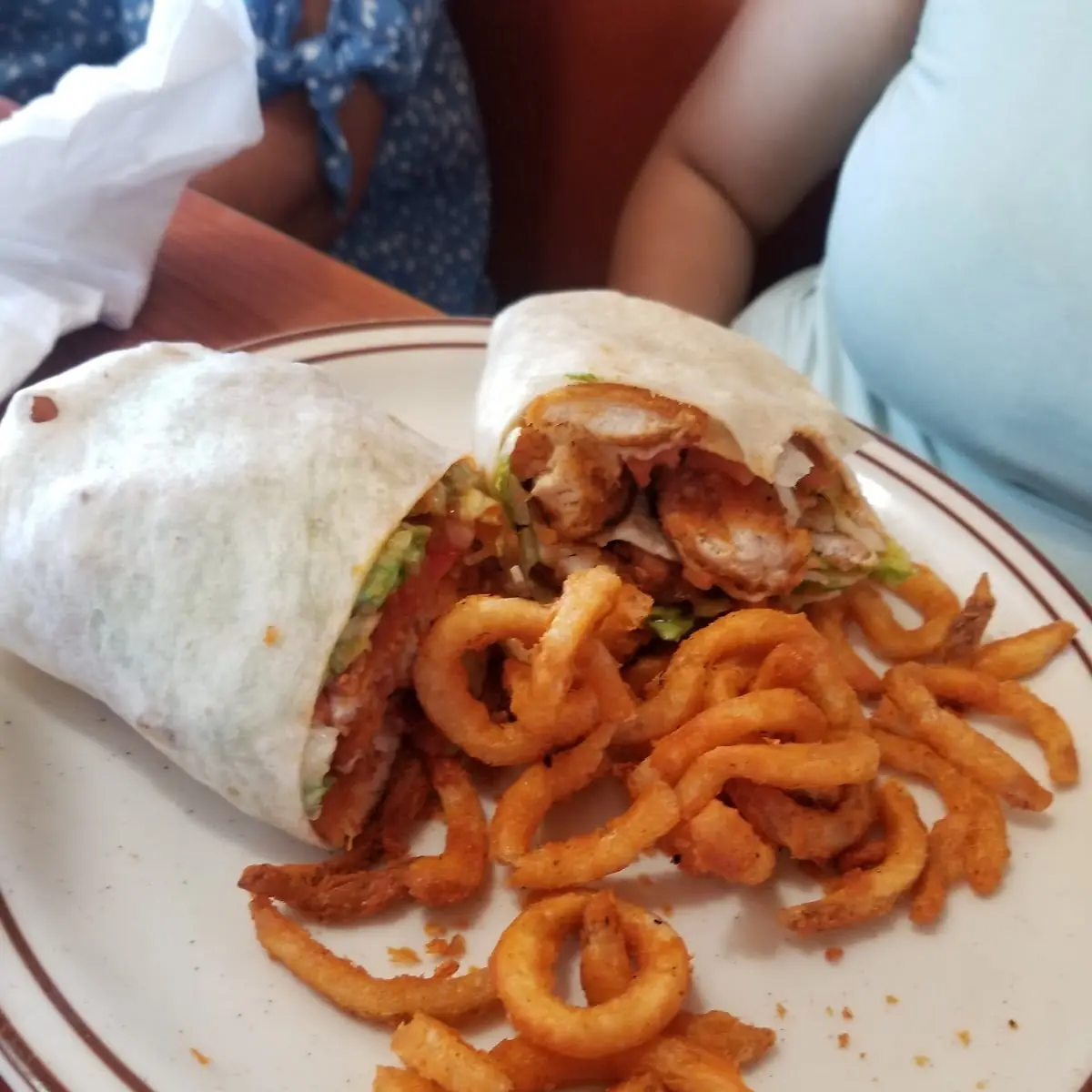 Crispy Chicken Wrap