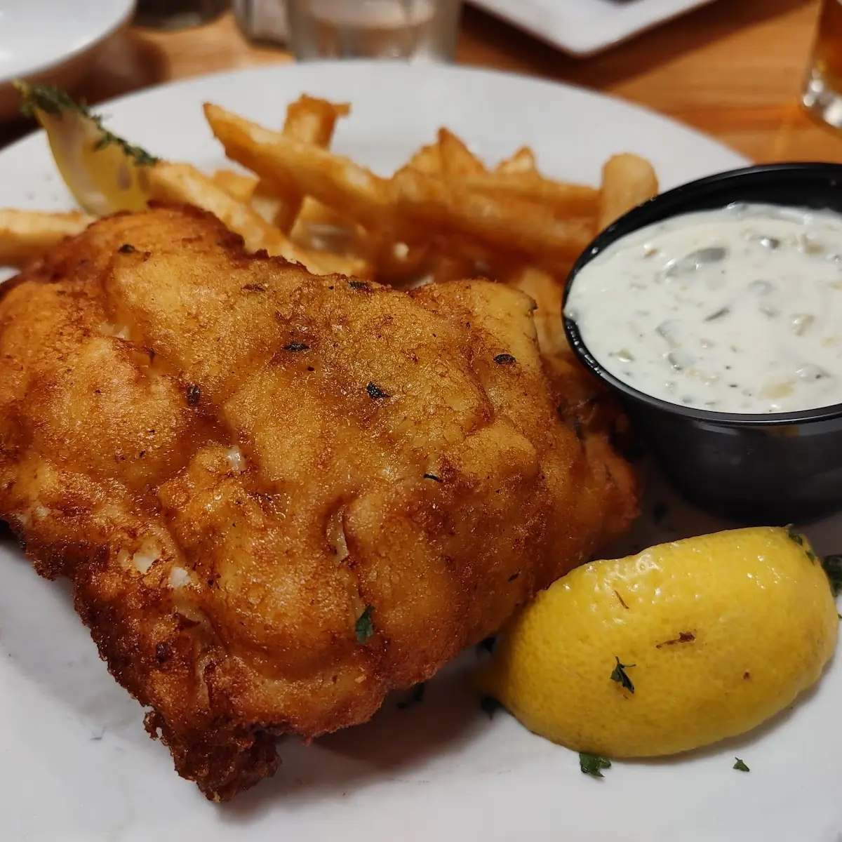 Fish & Chips with Fries