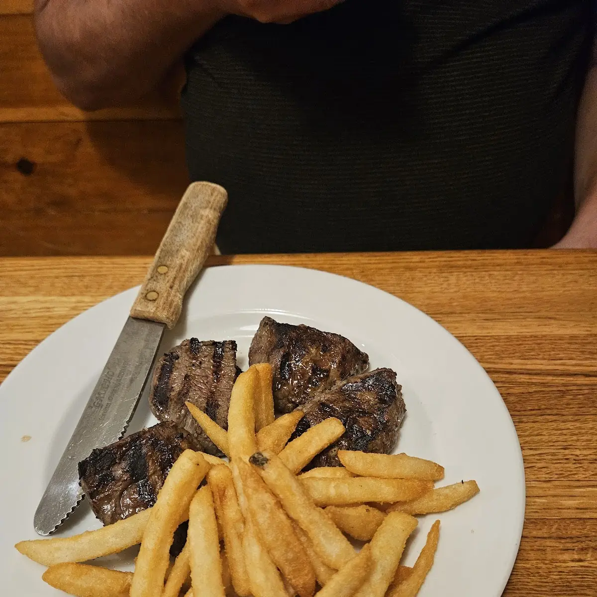 Our Steak Tips with Fries