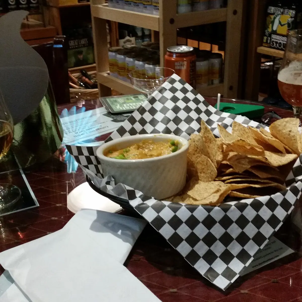 Brink Beer Cheese with Nachos