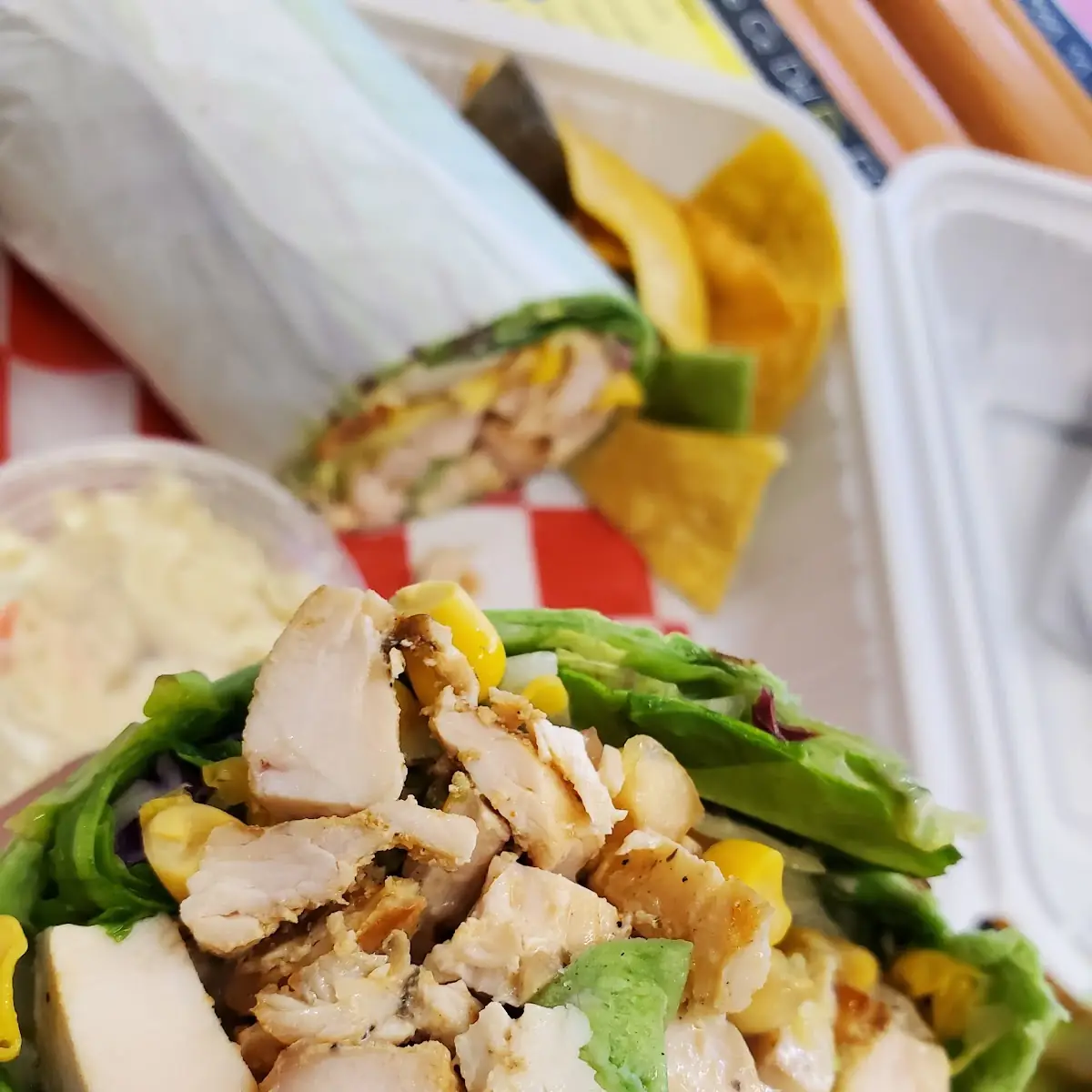 Traditional Grilled Chicken Caesar Wrap