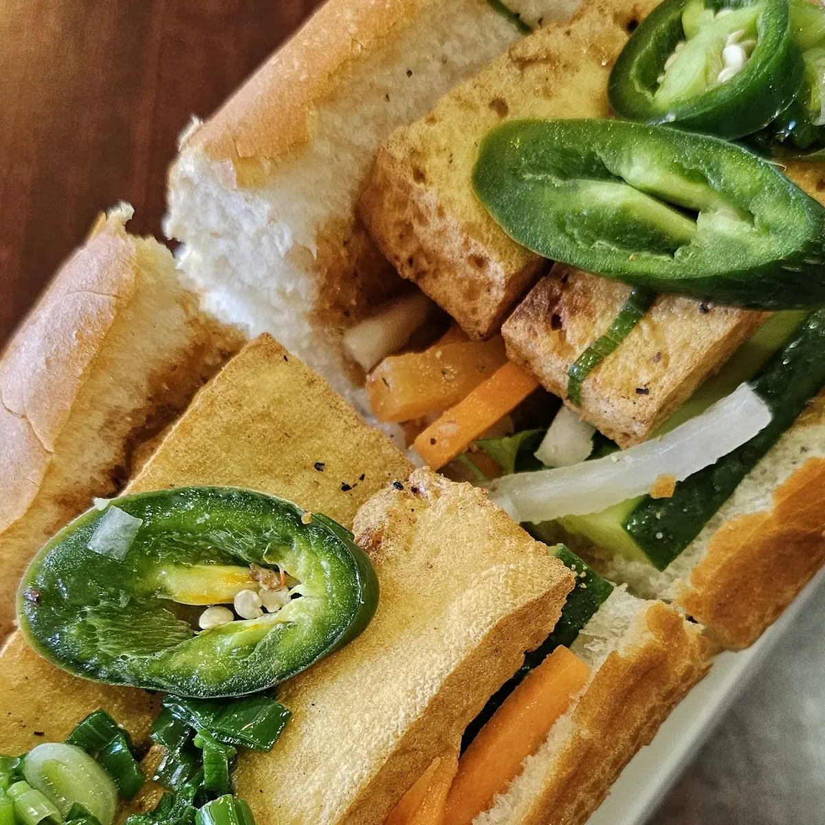 Tofu Banh MI Tau Hu