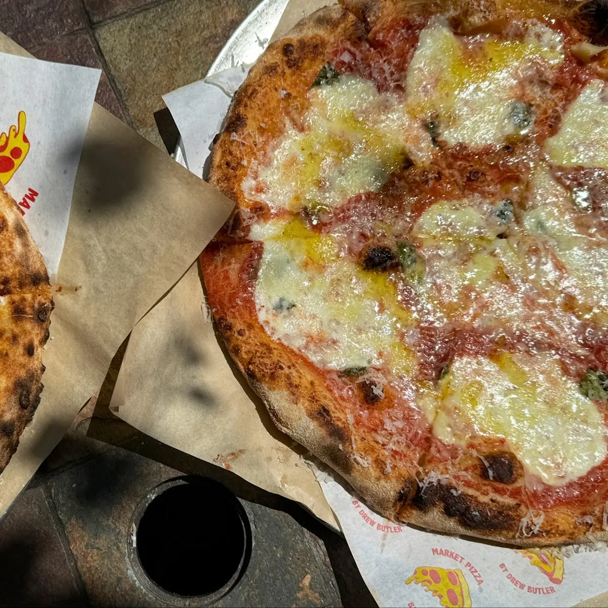 Margherita Pizza and Pepperoni