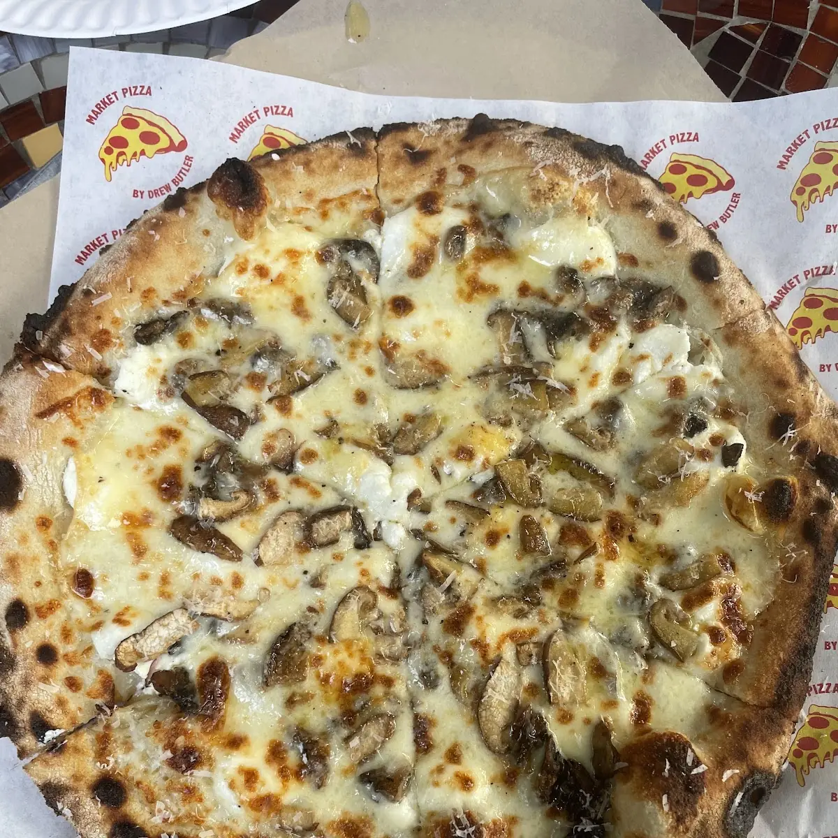 Mushroom Pizza