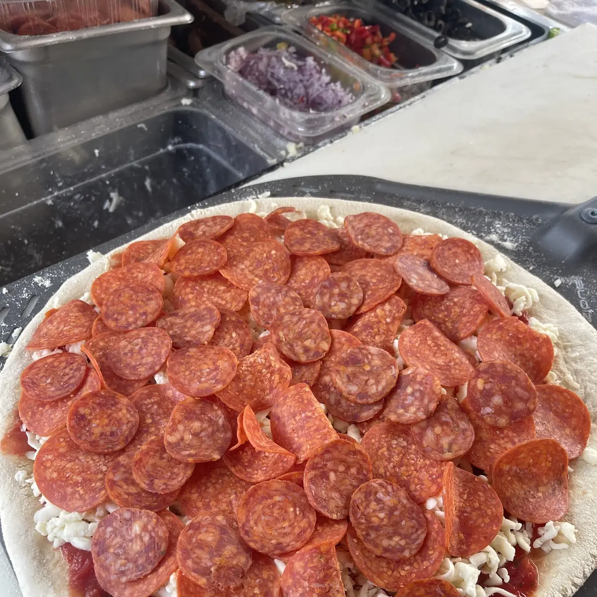 Triple Play Pepperoni Pizza