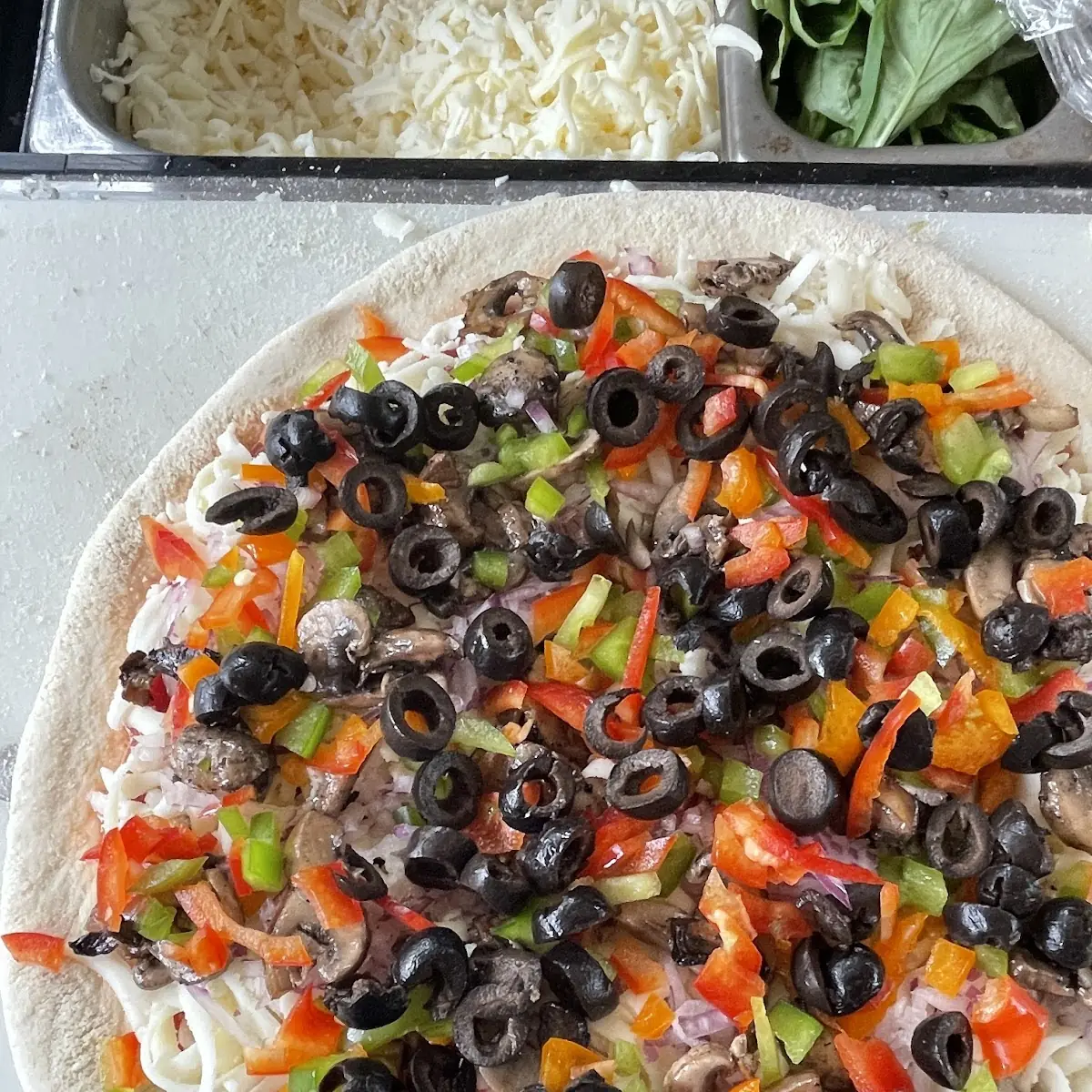 Very Veggie Pizza