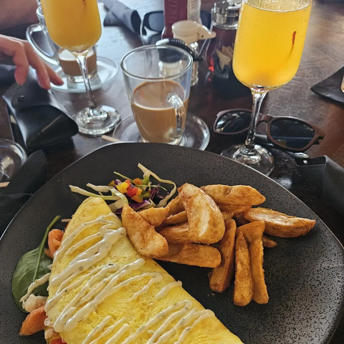 Smoked Salmon Omelette